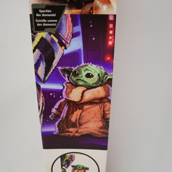 Disney Star Wars The Child/Grogu Mandalorian Diamond Painting Kit NIB - Picture 2 of 8
